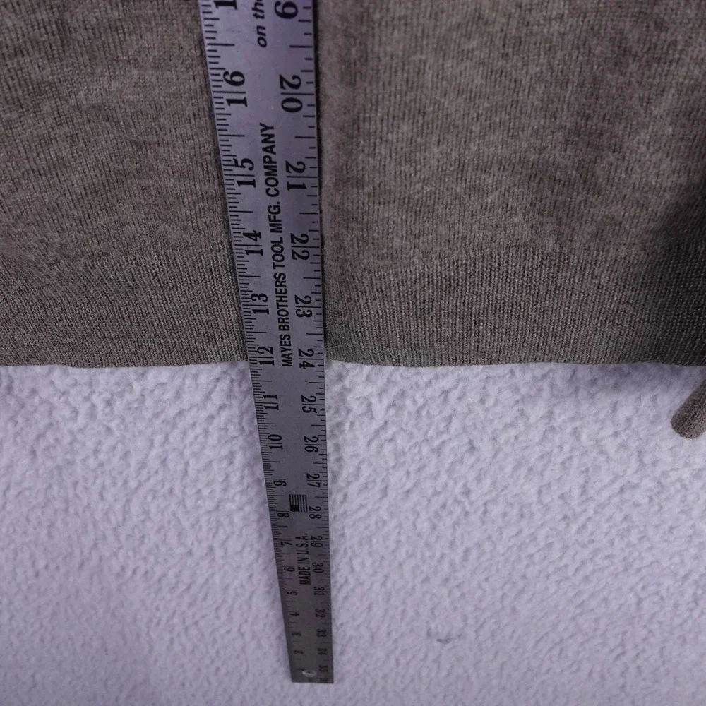 Belstaff Mens 100% Wool Crew Neck‎ Sweater Taupe Brown Made in Italy Large
